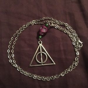 New Harry Potter Deathly Hallows necklace